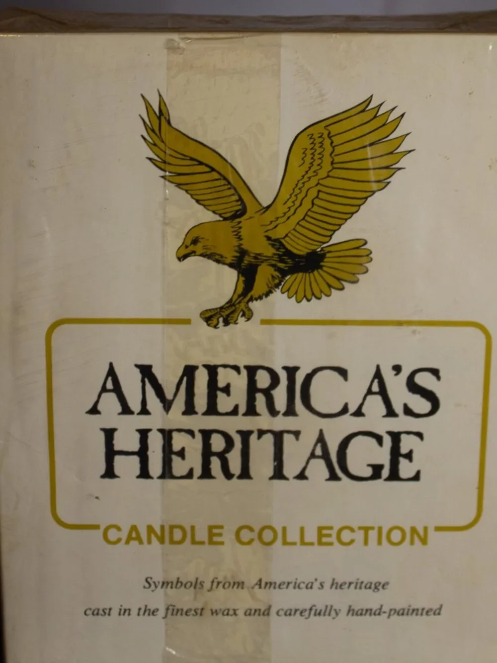 America's Heritage Candle Collection Vintage Minuteman New Old Stock 1970s Decor